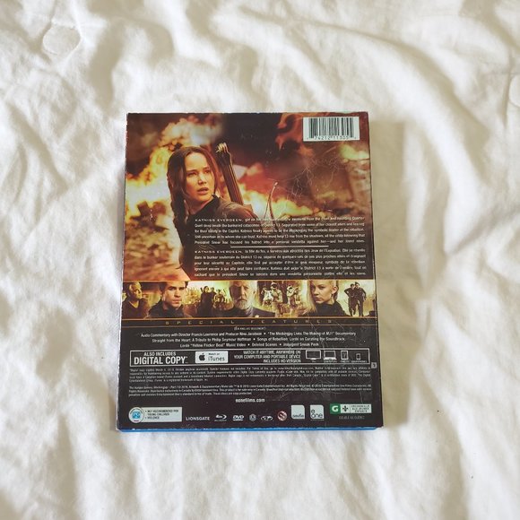 Hunger Games Mockingjay Part 1 Movie DVD and Blu-ray Combo - Picture 2 of 3